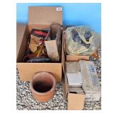 Terracotta Pot / White Tiles & More