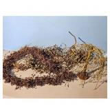 Brown Cream Yellow-Green Willow Tree Garland