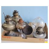 OIL LAMPS AND PARTS