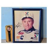 Mark Martin Signed Photo & Watch Lot