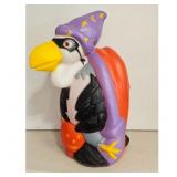 Vintage Halloween Wizard Bird Blow Mold Light-Up Y