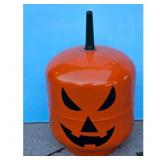 Halloween Jack-o-Lantern Prop Propane Tank