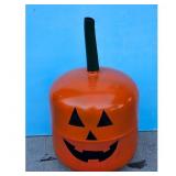 Halloween Prop Propane Tank Pumpkin Decor
