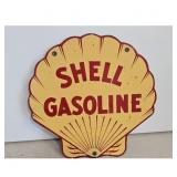 Vintage Shell Gasoline Advertising Sign