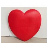 Red Heart Shaped Light Display
