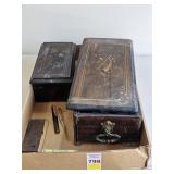 2-MUSIC BOXES AS IS