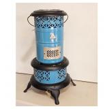 Vintage Perfection Oil Heater Blue