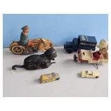 TIN TOYS AS IS FOR PARTS OR REPAIR