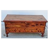 Vintage Cedar Lined Blanket Chest