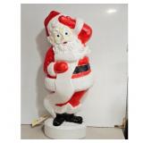 Vintage Santa Claus Blow Mold Lighted Christmas De
