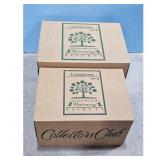 Longaberger Collectors Club Harmony Baskets Set of