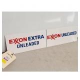 Exxon Extra Unleaded & Exxon Unleaded Vintage Gas