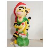 Vintage Disney Tigger Christmas Blow Mold Light-Up