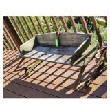 Vintage Wooden Buggy Seat