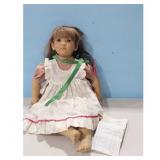 Annette Himstedt Porcelain Doll with Dress and Rec