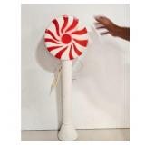 Large Peppermint Swirl Lollipop Candy Christmas Ya