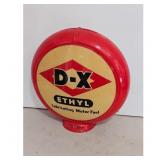 Vintage D-X Ethyl Lubricating Motor Fuel Gas Pump