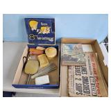 BAKE ALITE TYPE DRESSER SET ITEMS, EARLY HAIR CUT