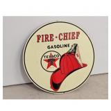 Vintage Texaco Fire-Chief Gasoline Sign