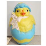 Vintage Easter Chick in Egg Light-Up Decoration