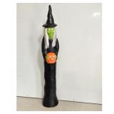 Vintage Halloween Witch Blow Mold Yard Decorations