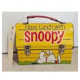 Vintage Snoopy Lunch Box with Thermos