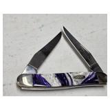 CASE XX PURPLE PASSION DOUBLE BLADED POCKET