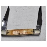 CASE USA MUSKRAT DOUBLE BLADED POCKET KNIFE