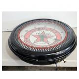 Vintage Texaco Gasoline Filling Station Lighted Cl