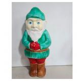 Vintage Blow Mold Gnome Christmas Yard Decoration