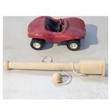 Tonka Red Dune Buggy Toy Car/Cup & Ball Toss Toy