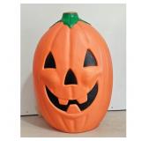 Vintage Halloween Jack-O-Lantern Blow Mold Light-U