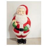 Vintage Blow Mold Santa Claus Christmas Yard Decor