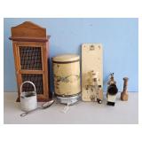 SUGAR CANISTER FOR HOOSIER TYPE CABINET,