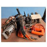 Lot of 4 Power Tools: Circular Saw, Reciprocating
