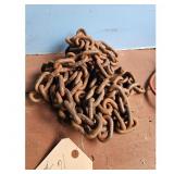 16ft log  Rusty Metal Chain