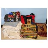 Lot of 3 Bags and Linens