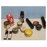 Assorted Vintage Shoe Care Products Lot - Polishes