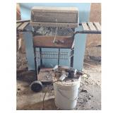 Vintage Sunbeam Grill with Electric Drill and Buck