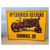 McCormick-Deering Farmall 30 Tractor Sign