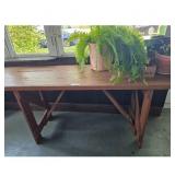 Rustic Wooden Farm Table /Plant Stand