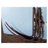 Antique Hay Grapple with Chains