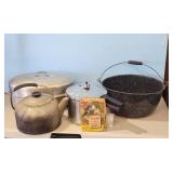 Vintage Presto Pressure Cooker & Pot Set with Reci