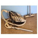 Vintage Hoover Vacuum Cleaner with Attachments