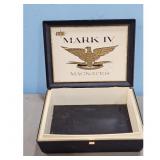 Decorative Tray and Mark IV Cigar Box