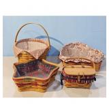 Longaberger Homestead Collection Baskets Set