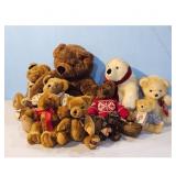 Collection of Boyds Bears Stuffed Animals