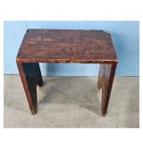 Antique Wooden Bench/Side Table