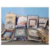 Lot of Cross Stitch Kits and Supplies