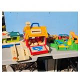 Fisher-Price Little People Play Set Lot - House, S
